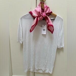 Lafayette 148 White Tee